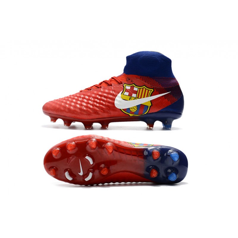 Nike Magista Obra II Elite DF FG Barcelona červeň